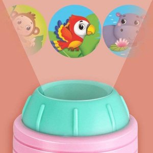 Latarka Projektor 24 Slajdy Zwierzęta Dinozaury 8