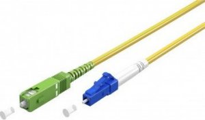 Goobay Kabel światłowodowy (FTTH), Singlemode (OS2) Yellow, Żółty (Simplex), 20 m - Długość kabla 20 m 1