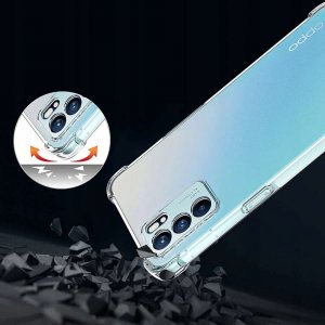 Alogy Alogy Etui na telefon pancerne ShockProof do Oppo Reno 6 Pro 5G China Przezroczyste uniwersalny 2