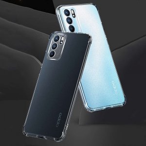 Alogy Alogy Etui na telefon pancerne ShockProof do Oppo Reno 6 Pro 5G China Przezroczyste uniwersalny 5