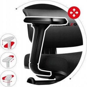 Fotel Huzaro Combat Czarny (0E20-67958) 5