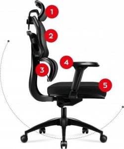 Fotel Huzaro Combat Czarny (0E20-67958) 10