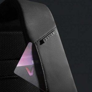 Alogy Plecak na laptopa Alogy z portem USB antykradzieżowy sportowy Czarny uniwersalny 12