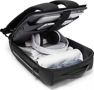 Alogy Plecak na laptopa Alogy z portem USB antykradzieżowy sportowy Czarny uniwersalny 2