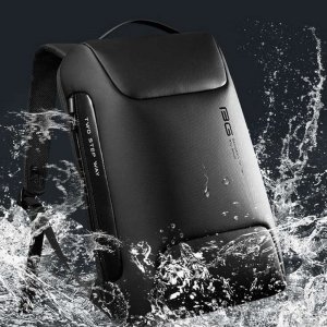 Alogy Plecak na laptopa Alogy z portem USB antykradzieżowy sportowy Czarny uniwersalny 4