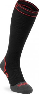 Bridgedale Skarpety wodooszczelne Bridgedale StormSock Heavy Knee - black/red 36 - 39 1