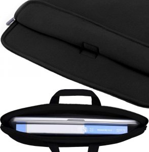 Torba Alogy Torba ochronna Alogy pokrowiec neopren Futerał do laptopa do 15.6" Czarna uniwersalny 7