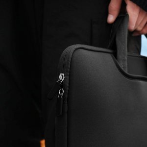 Torba Alogy Torba ochronna Alogy pokrowiec neopren Futerał do laptopa do 15.6" Czarna uniwersalny 9