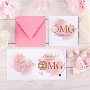 ZDRAPKA Czy będziesz moją Świadkową OMG UNIWERSALNA (+koperta) 2