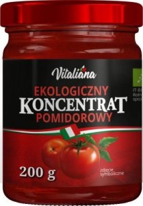 NaturaVena Koncentrat Pomidorowy Bio 200 g - Vitaliana 1