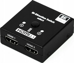 Pawonik Switch HDMI 2.1 2X1 Splitter 1X2, 8K 1