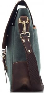 Torba Belveder Zielona Torba Vintage na Laptopa 15,6 BF91 2