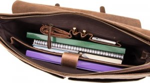 Torba Belveder Beżowa Torba Vintage na Laptopa 15,6 BF92 5