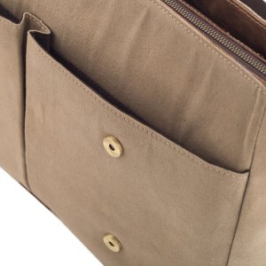 Torba Belveder Beżowa Torba Vintage na Laptopa 15,6 BF92 7