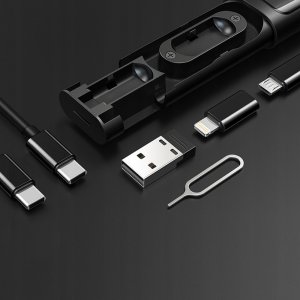 Adapter USB Mcdodo MCDODO PODRÓŻNY ZESTAW KABLI ADAPTERÓW Z ETUI 9W1 WF-1720 6