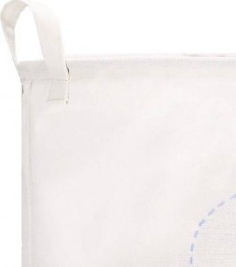 Springos Kosz do przechowywania zabawek i ubrań pojemnik z uszami zamek UNIWERSALNY 2