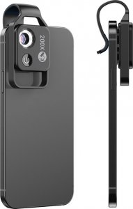 Apexel Mikroskop cyfrowy obiektyw do telefonu 200x LED 5