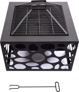 Palenisko ogrodowe RedFire Palenisko ogrodowe z grillem Mikor, czarne! 5