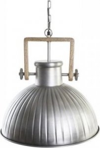 Lampa wisząca DKD Home Decor Lampa Sufitowa DKD Home Decor Srebrzysty Żelazo Drewno mango 50 W (41 x 41 x 40 cm) 1