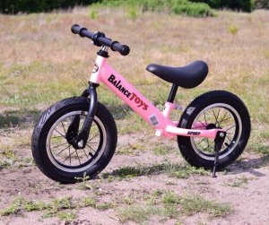 Rowerek biegowy Import SUPER-TOYS 12" BALANCE TOYS Z PODPÓRKĄ 8