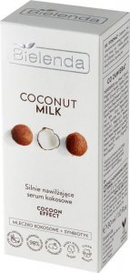 Bielenda Bielenda Coconut Milk Silnie Nawilżające Serum kokosowe Cocoon Effect 30ml 1