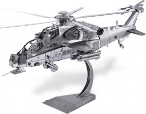 Piececool Piececool Puzzle Metalowe Model 3D - Helikopter WUZHI-10 1