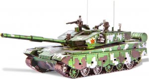 Piececool Piececool Puzzle Metalowe Model 3D - Główny Czołg Bojowy 99A 1