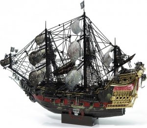 Piececool Piececool Puzzle Metalowe Model 3D - Statek Zemsta Królowej Anny 5
