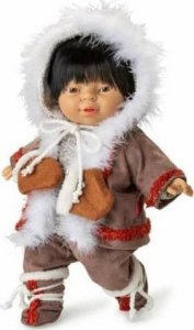 Berjuan Lalka Bobas Berjuan Friends of the World Eskimo Child 42 cm 1