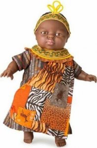 Berjuan Lalka Bobas Berjuan Friends of the World African Child 42 cm 1