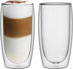 MG Home Szklanki termiczne 400 ml wysokie MGHOME Renza komplet 1