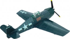 Piececool Piececool Puzzle Metalowe Model 3D - Samolot Grumman F6F Hellcat 4