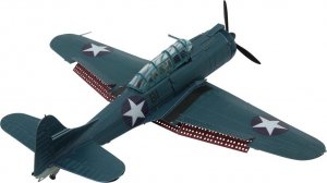 Piececool Piececool Puzzle Metalowe Model 3D - Samolot Bombowiec SBD Dauntless 4