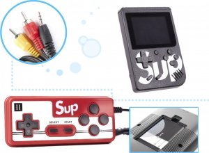 Kontext Konsola przenośna mini do gier retro pad czarna 2