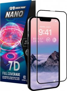 Crong Crong 7D Nano Flexible Glass - Niepękające szkło hybrydowe 9H na cały ekran iPhone 14 Pro 1