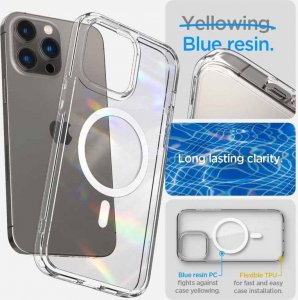 Spigen Spigen Ultra Hybrid Mag MagSafe - Etui do Apple iPhone 14 Pro (Biały) 9