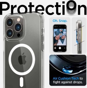 Spigen Spigen Ultra Hybrid Mag MagSafe - Etui do Apple iPhone 14 Pro (Biały) 10
