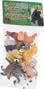 Figurka Kontext Figurki zwierzęta zagrodowe zestaw krowa koń 12szt 5