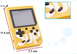 Kontext Konsola przenośna Game Box 400 gier żółta 4