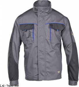 Polstar A8BL - SEVEN KINGS BLUZA TOPAZ STAL, POLIESTER/BAWEŁNA (65% /35%), POLIESTER (100%), 260G/M2, XXL 1