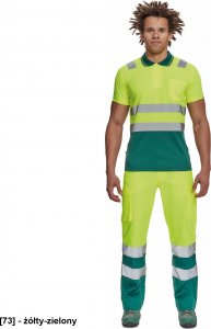 CERVA CADIZ HV - koszulka polo - żółty-zielony 4XL 1