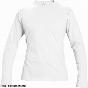 CERVA CAMBON - t-shirt - biały/jasnoszary M 1
