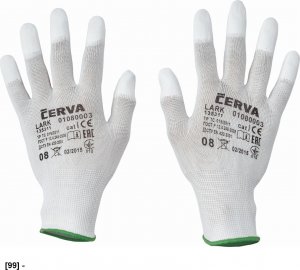 CERVA LARK - rękawice mechaniczne powlekane 6 1