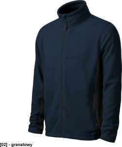 MALFINI Frosty 527 - ADLER - Polar męski, 220 g/m, 100 % poliester - granatowy M 2