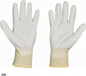 CERVA BUNTING - rękawice mechaniczne powlekane 10 3