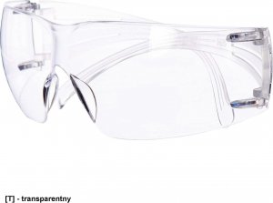 3M 3MOOSF201 - okulary ochronne samodopasowujące się do twarzy z powłoką chroniącą przed zarysowaniem  - uni 1