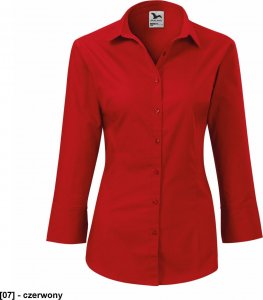 MALFINI Style 218 - ADLER - Koszula damska, 125 g/m, 100 % bawełna - czerwony 2XL 1