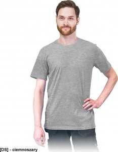 R.E.I.S. TSRLONG - t-shirt męski o wydłużonym kroju, 100% bawełna. - ciemnoszary 3XL 1