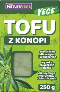 NaturaVena Tofu z Konopi 250 g NaturAvena 1