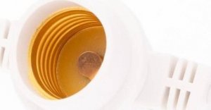 Tajemniczy ogród Girlanda świetlna ogrodowa 10m 20 opraw biała 2